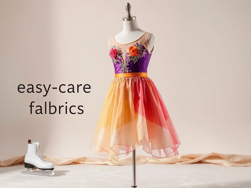 Best Fabrics for Easy-Care Figure Skating Dresses: What Skaters Should Know