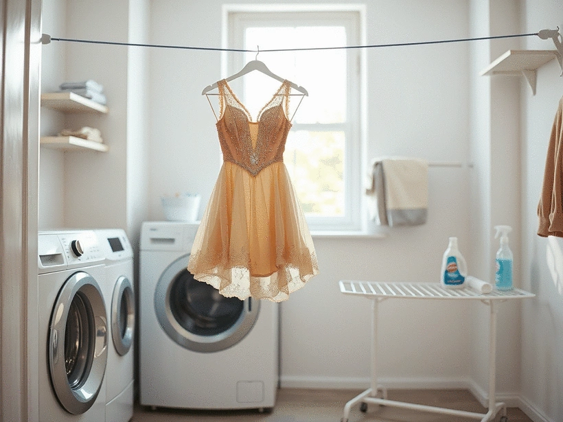 Step-by-Step Guide to Safely Washing and Drying Figure Skating Costumes at Home