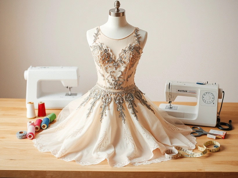 Best Practices for Sewing and Altering Figure Skating Dresses at Home
